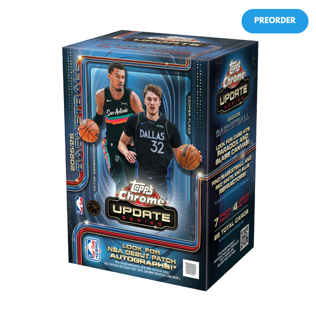 2025–26 Topps Chrome Update Basketball Booster Bundle (Preorder)