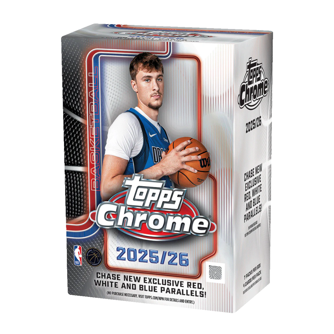 2025–26 Topps Chrome NBA Basketball Value Box